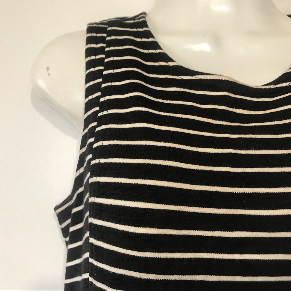 J. Crew Size 4 Dress Striped Sheath Stretch Knit - Picture 3 of 8